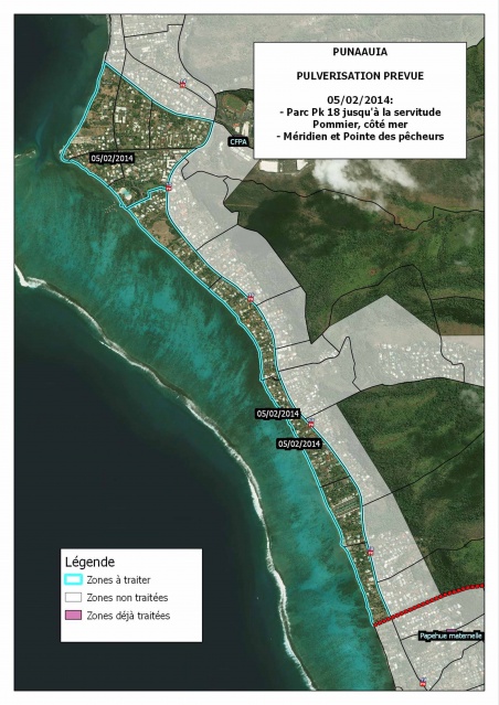 PUNAAUIA- zones 1 et 2- 05 février