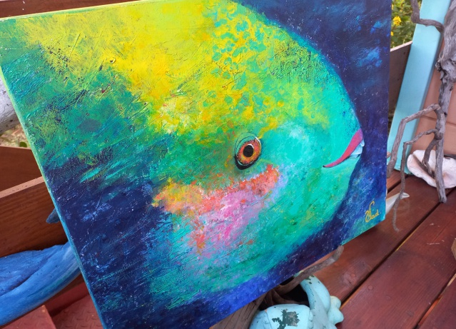 Œuvre de Françoise Vadunthun. Œuvre de Françoise Vadunthun.