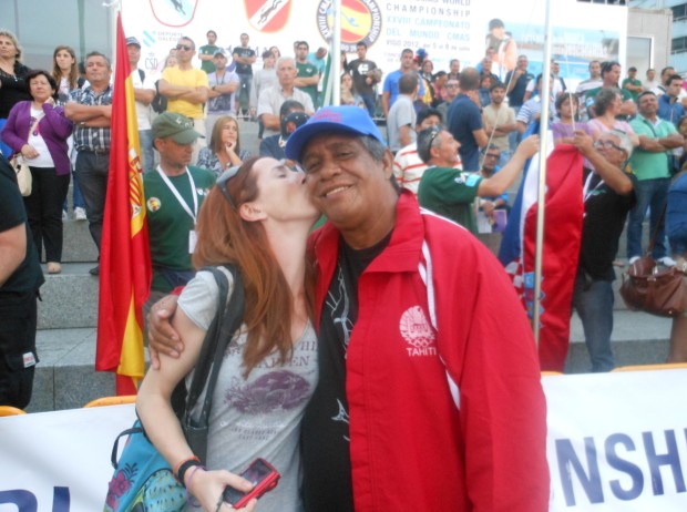 Quelque soit l'endroit dans le monde, comme ici en Espagne, il sympathysait rapidement et laissait toujours de bon souvenirs