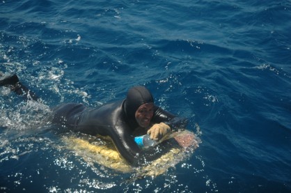 les 2 dernières heures auront très dur physiquement obligeant les compétiteurs à enfourcher leur boogies pour rentrer à la bouée de départ dans les temps