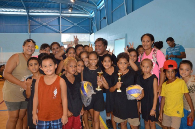 Les équipes filles et garçons de Pamatai sont arrivées deuxième de ce tournoi
