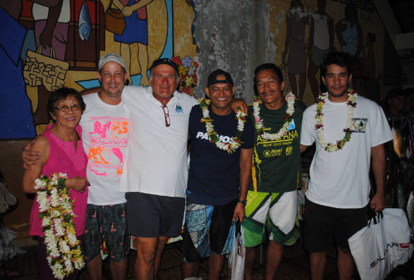 le podium de la première journée