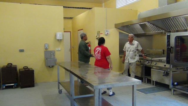 La nouvelle cuisine centrale de Rimatara. Elle a été inaugurée le 12 juin dernier.