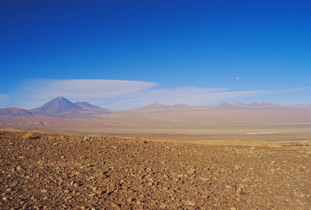 Le désert d'Atacama est l'un des plus arides au monde. Le désert d'Atacama est l'un des plus arides au monde.