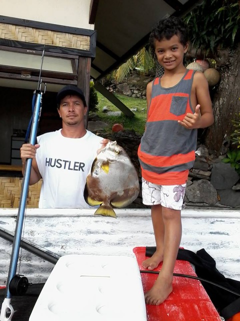 Teavanui BARRIER le dynamique président du club des black fins