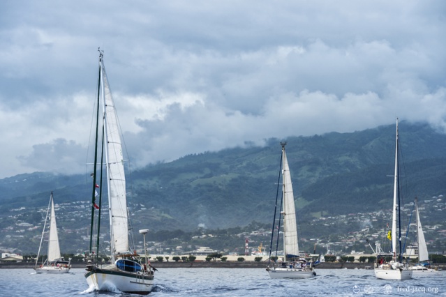 Tahiti Moorea Sailing. Sortie de Papeete.