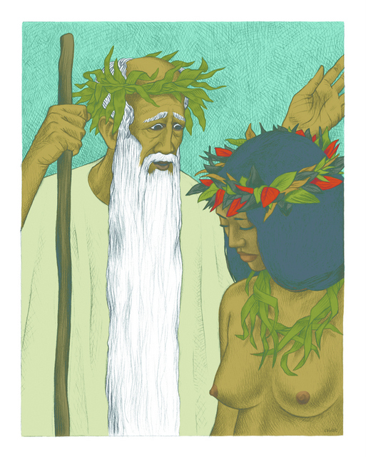 Histoire & Légendes des temps anciens de Tahiti et des îles, d'Emy-Louis Dufour.