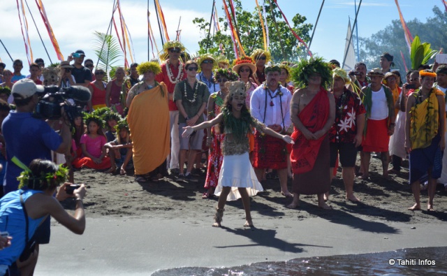 Hokulea, maeva (côté plage)