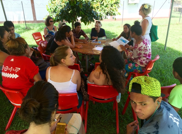 Salon Tepapa de Papara.