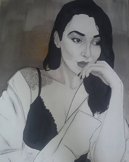 Peinture : Hinavai Brillant. Peinture : Hinavai Brillant.