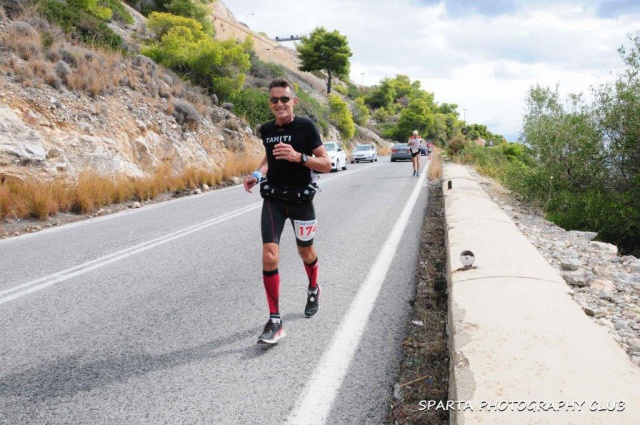 Patrick Candé au Sparthatlon. Patrick Candé au Sparthatlon.