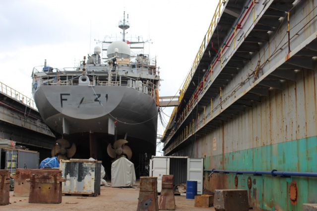 Point d'étape de l'arrêt technique majeur (ATM) du Prairial. Point d'étape de l'arrêt technique majeur (ATM) du Prairial.