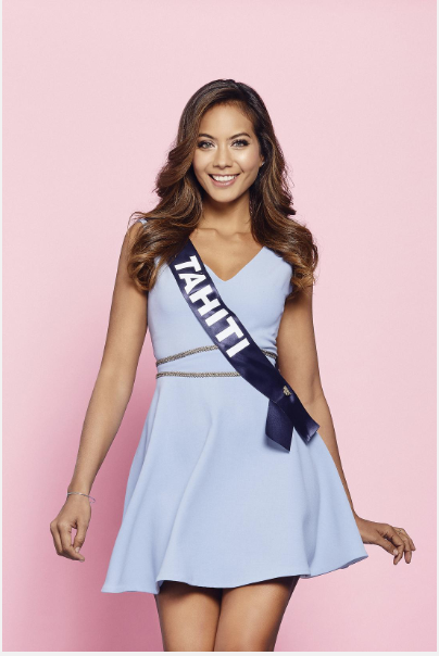 Miss Tahiti Vaimalama Chaves-24 ans-1m78