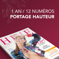 Hine - 1 an / 12 numéros - Portage hauteur